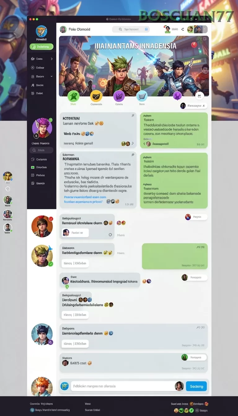 Cuplikan layar RAJA9 — menu navigasi