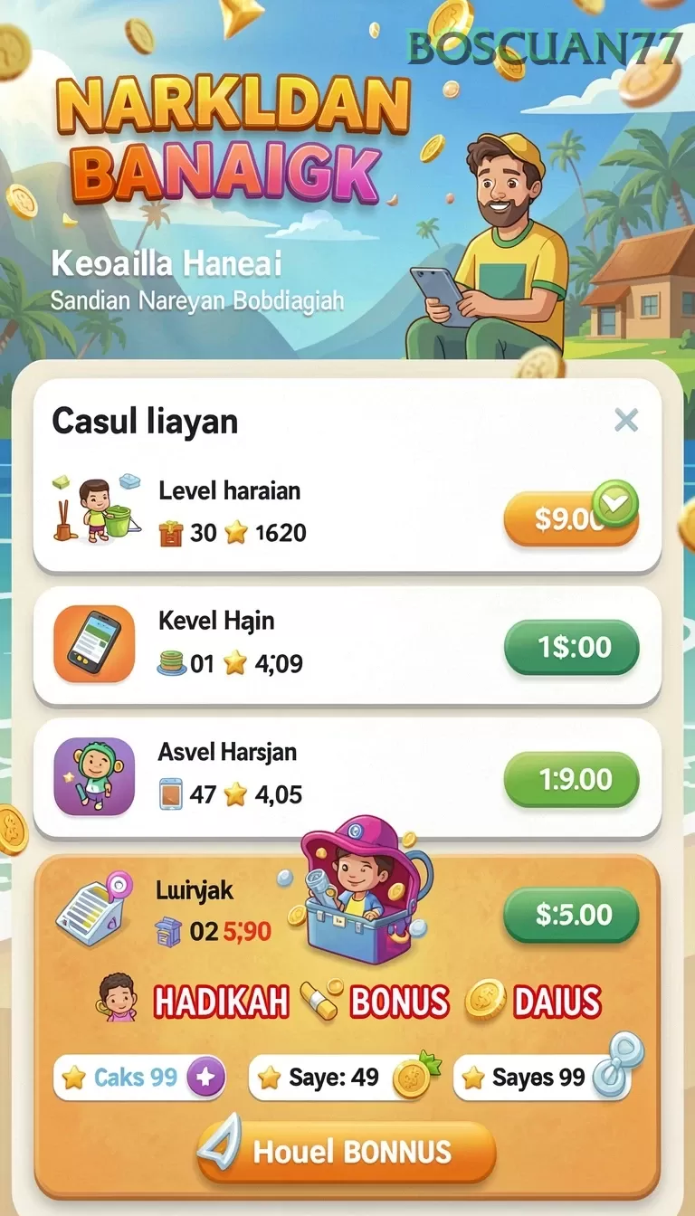Cuplikan layar SLOT138 — menu navigasi