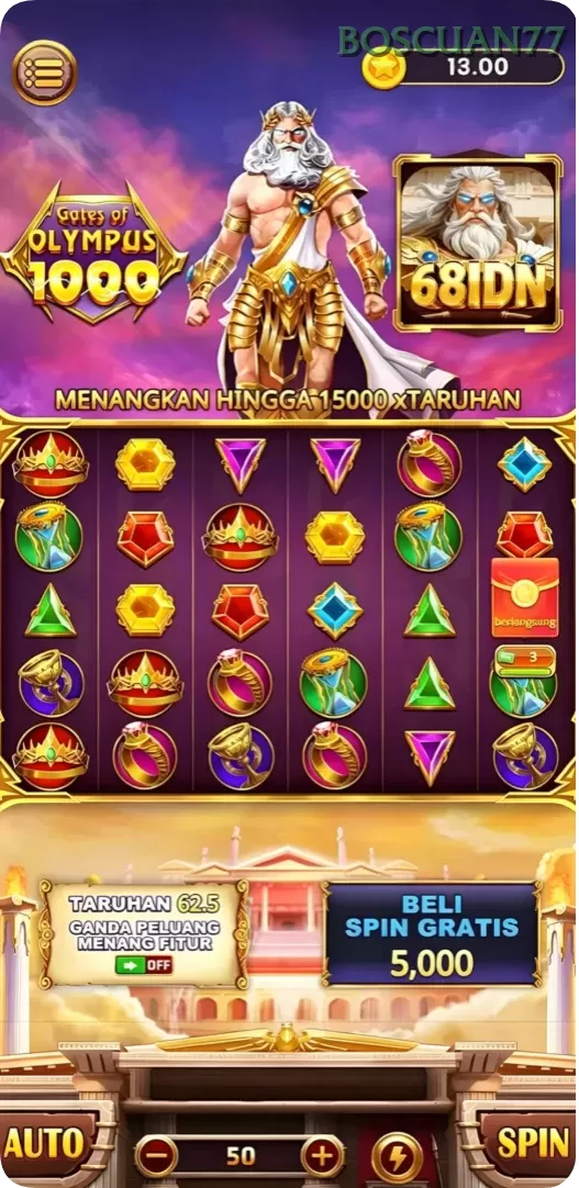 Cuplikan layar SLOT138 — pengaturan akun