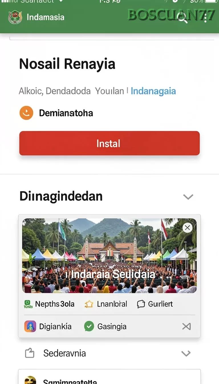 Cuplikan layar PARISBOLA — pengaturan akun